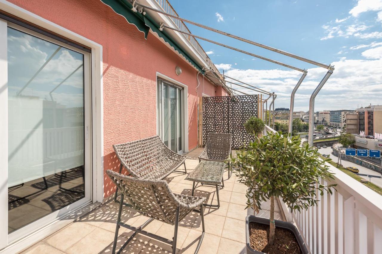 Apartmán Traveler'S Dream 4 Brdm Renovated Penthouse Atény Exteriér fotografie